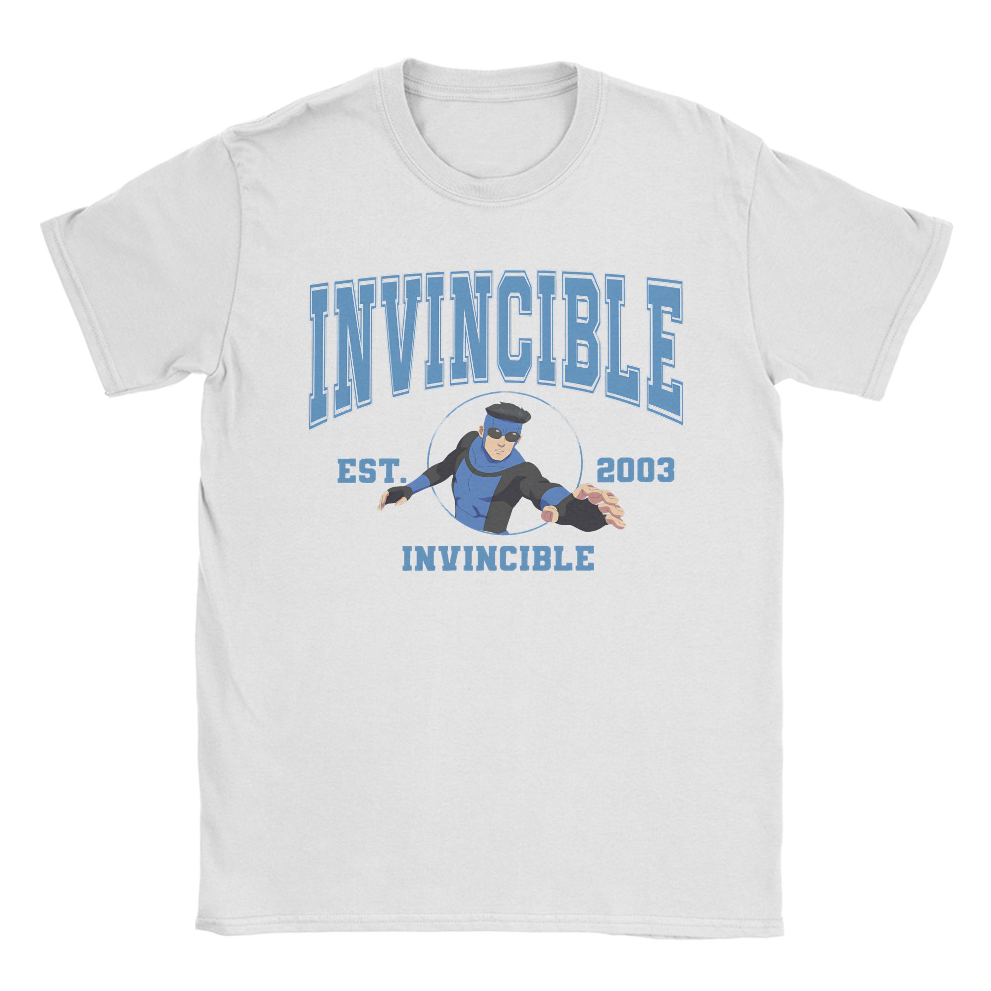 

Funny Blue Style Invincible Viltrumite T-Shirt Men Crew Neck Pure Cotton T Shirts Short Sleeve Tees Gift Idea Clothes - Men ... 5XL різнокольоровий