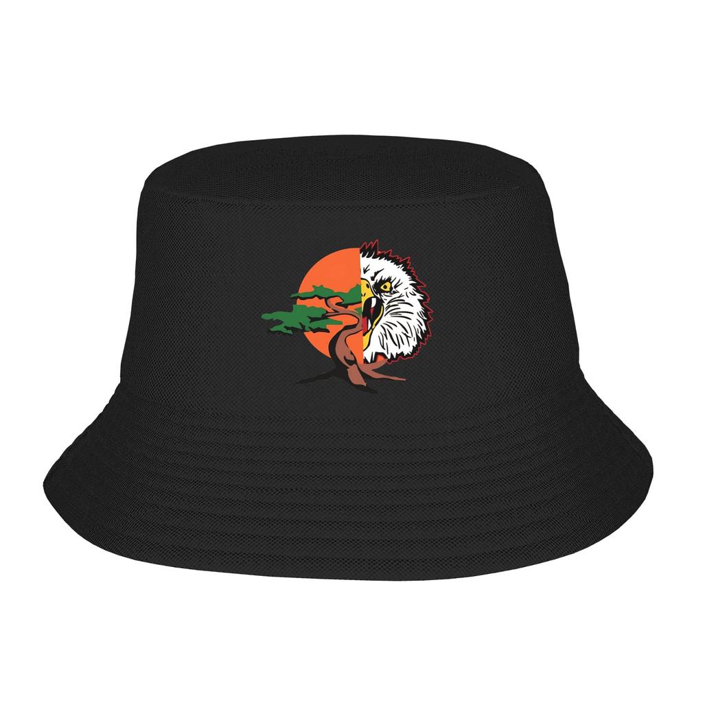 Miyagi Fang Karate Bucket Hat For Unisex Fisherman Hats Funny Hunting Caps Foldable Street Style Pattern Sunscreen Hats