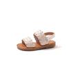 Korean Style Summer Kids Open Toe Woven Beach Sandals For Boys And Girls