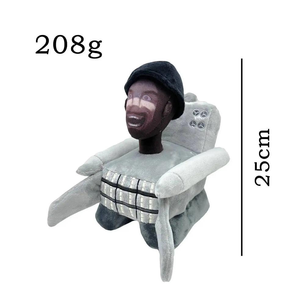 Skibidi Toilet Titani TV Man Speakerman Cameraman Peluche Titani Drill Man Clock Speaker Man Camera Man Peluche Giocattolo Morbido