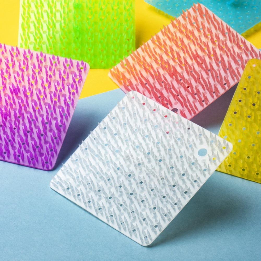 Plastic Vegetable Clean Brush 9cm Finger-cot Brush Durable Dish Scrubber  Fruit