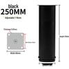 Thickened Stainless Steel Adjustable Cabinet Legs - Furniture, Sofa, Coffee Table Support Legs, Round Tube Design.