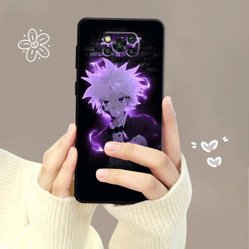 Hunter ×Hunter Killua Zoldyck For Xiaomi Poco X3 Nfc X4pro X5 M3 For Mi 12 13 11 10 10t 8 Note10 Lite 11ultra 11t Pro F1 Cover