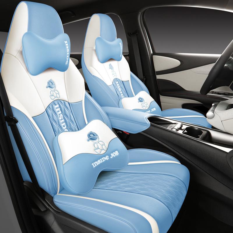 BYD Dolphin Electric Seat Cushion: Four Seasons, Full Coverage, Custom Fit for Five-Seater.