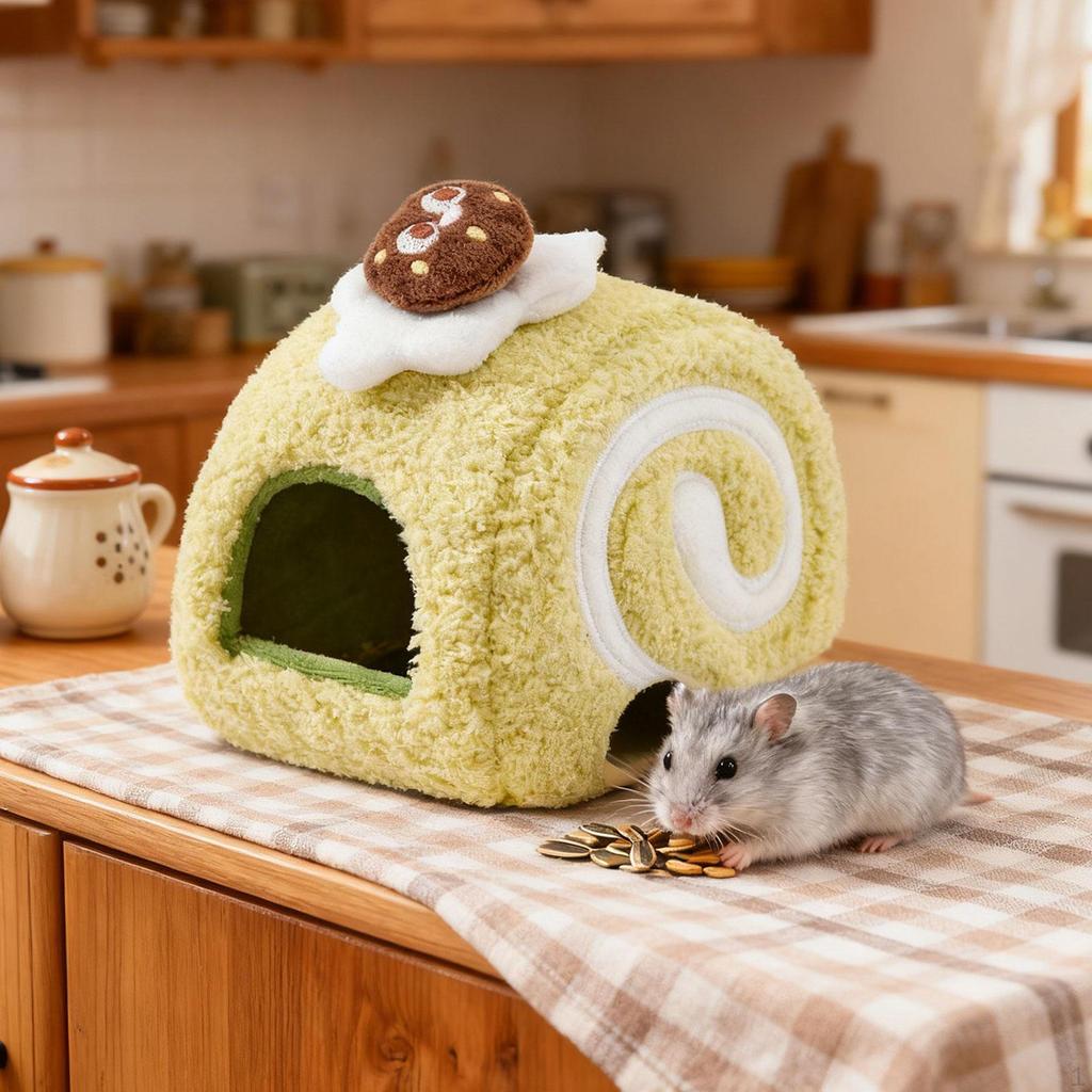 Hamsterbett Lebensraum Bequem Niedlich Süß Schlafnester Kleintiere Bettwäsche Haus für