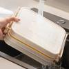 Large Capacity Prepare Dish Storage Rack Space-Saving Dish Storage Rack  Preparing Food