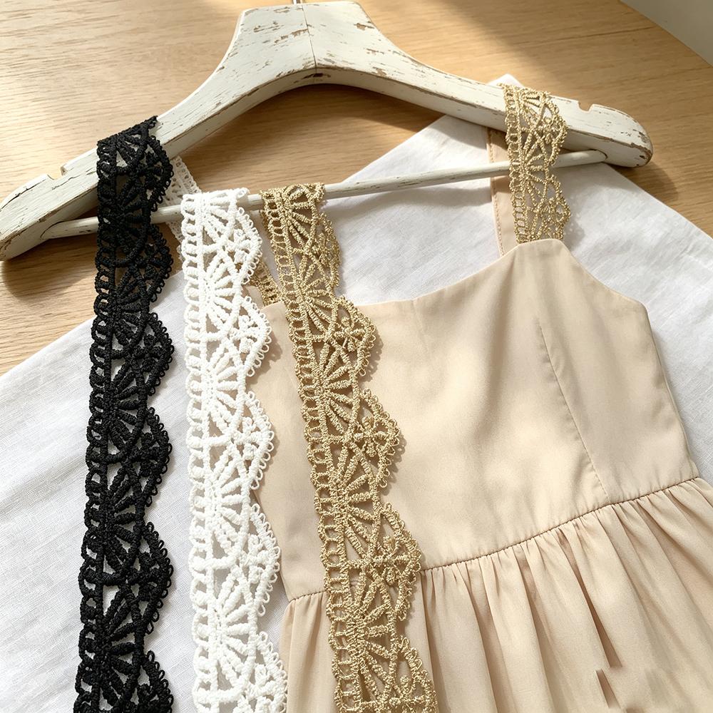 New 5m/16.4ft each Pack white lace trims Handmade thin curve rope Sewing Accessory for bras Curtains Dresses Hats wedding Gift sewing Decoration