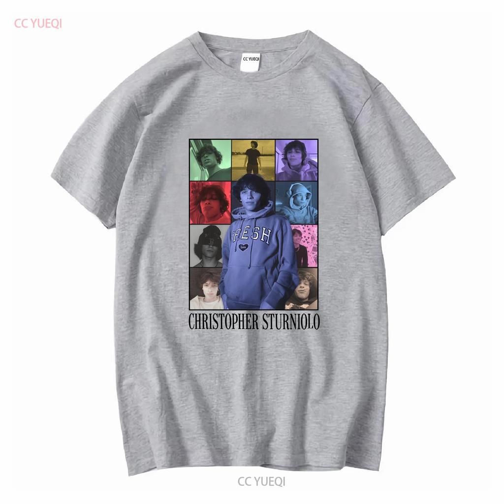Christopher Sturniolo Eras Tour shirt Chris T Triplets long or short sleeves vintage Washed Versatile Breathable