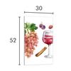 SZKLANA DESKA DO KROJENIA 30x52 Wino