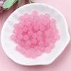6mm 80Pcs for Jewelry Making Colorful Acrylic Frosting Beads DIY Jewelry Bracelets Necklaces Earrings Crafts Handmade Material