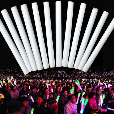 2 PCS Light Up Sticks LED Wands Rally Rave Batons DJ Flashing Glow