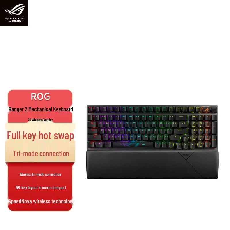 

ROG Strix Scope II 98 Wireless Gaming Keyboard