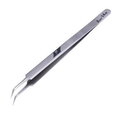 Stainless Steel Precision Tweezers Pointed Curved Tweezers Pinzas Forceps Phone Repair Tools