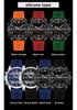 SANDA 9119 Dual Display Steel Belt Watch Men's Double Movement Multi functional Timing Night Light Alarm Clock 5ATM Waterproof-2