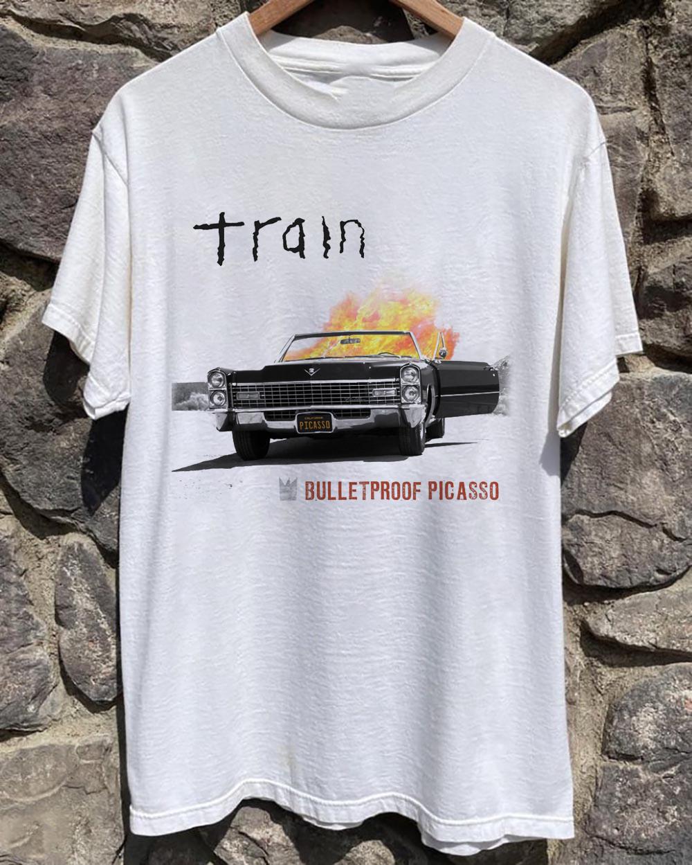 NEW Train Tour Album Band Gift For Fan S-5XL T-shirt XXL