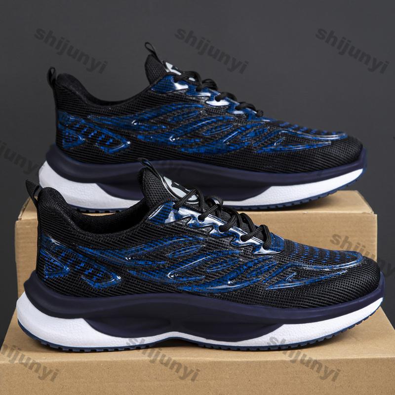 Mode Herrenschuhe 2025 Frühling Herbst Neue Mode Atmungsaktive Mesh-Sneaker Komfort Rutschfest Freizeitschuhe Übergröße Herren Laufschuhe