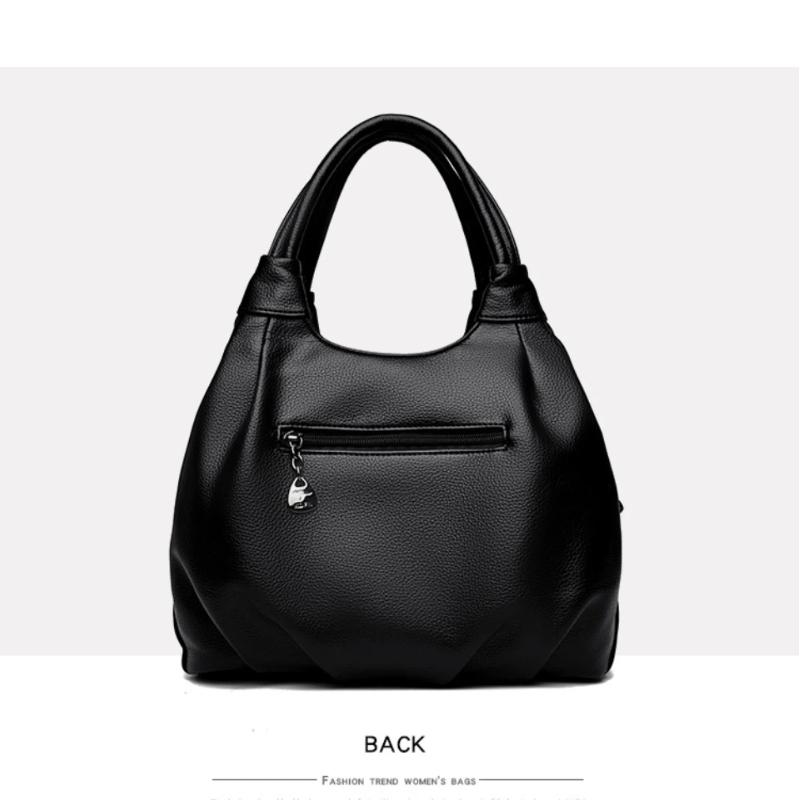 Designer Brand Top Quality Soft PU Faux Leather Casual Tote Bags for Women Handbag Luxury Female Shoulder Crossbody Bag