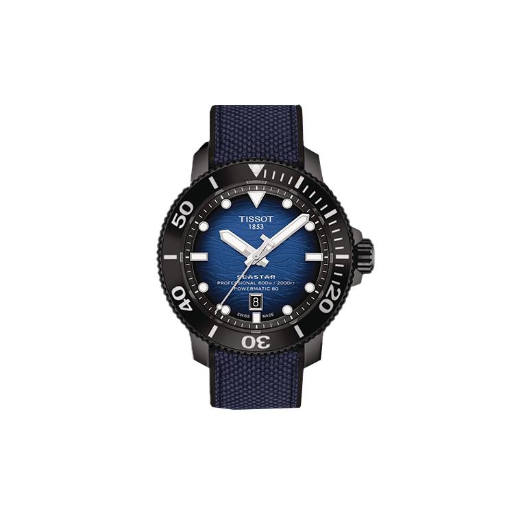 

TISSOT Starfish Collection Automatic Mechanical Movement Men s Watches Watch 46mm Blue Dial T120.607.37.041.00 Blue Dial