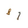 Majestic Lion Sculpture And Tribal Lady Statue Collectible Tabletop Ornament Decorative Figurine for
