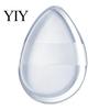 Smooth Foundation Blending Tool Washable Clear Makeup Powder Puff, Water Drop Round Applicator for Cream Gel Foundation, Face Sponge Tools Women