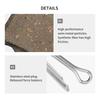 Bike Disc Brake Pads Shock Proof Resin SemiMetal Disc Brake Pads Set Bicycle Accessory(LE02R )