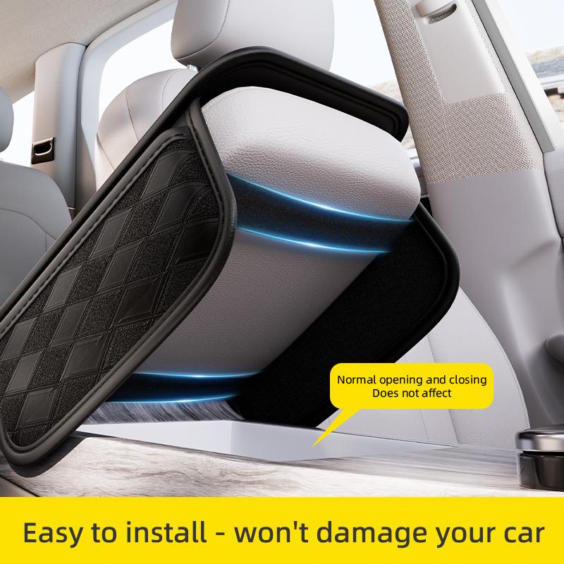 Car Arm Rest Pad Center Console Auto Armrest Box Protection Cover Elbow Rest Cushion With Side Storage Pocket