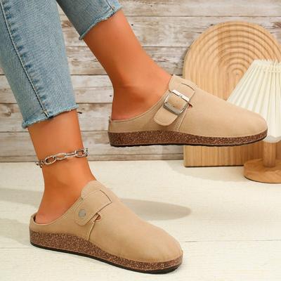 Women Slippers New Summer Fashion Suede Slippers Outdoor Mules Shoes Luxury Beach Sandals Home Slides Women  De Mujer