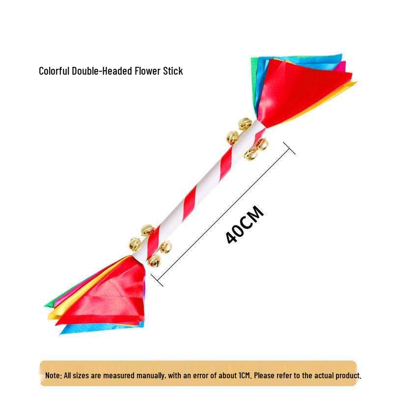 Bunte Blumenstock-Requisiten für Kinder-Tanz und Gymnastik