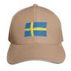 Swedish flag  Svenska Flaggan Baseball Cap Luxury Cap cute Custom Cap Anime Hat For Girls Unisexs