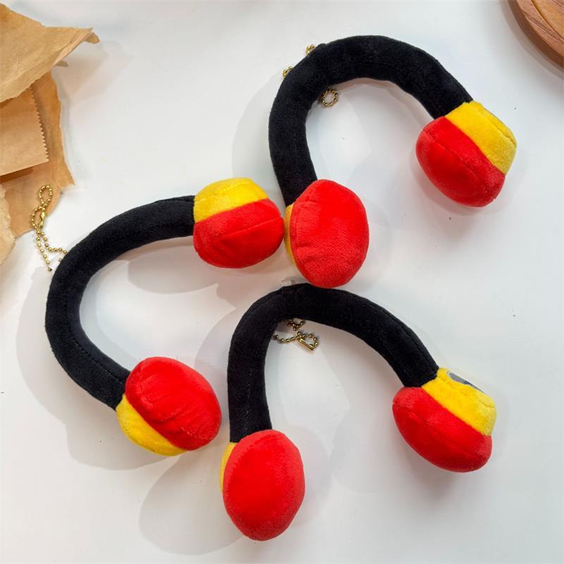 

Милые Креативные Имитационные Музыкальные Наушники Плюшевая Кукла Игрушка Брелок Подвеска Девочка Шарм для Рюкзака Украшения для Сумки Забавные Подарки на День Рождения one size