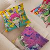 Popular Japanese Anime Saiki Kusuo Cushion Cover Polyester Sofa Cushions Decorative Throw Pillows Home Decoration Pillowcover