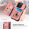 Anti-theft Wallet Finger Ring Holder Magnetic Flip Leather Case For iPhone 15 14Plus 13 12 11Pro XSMax /Samsung S23 S22 S21 S20 Ultra Plus A14 A54 A53