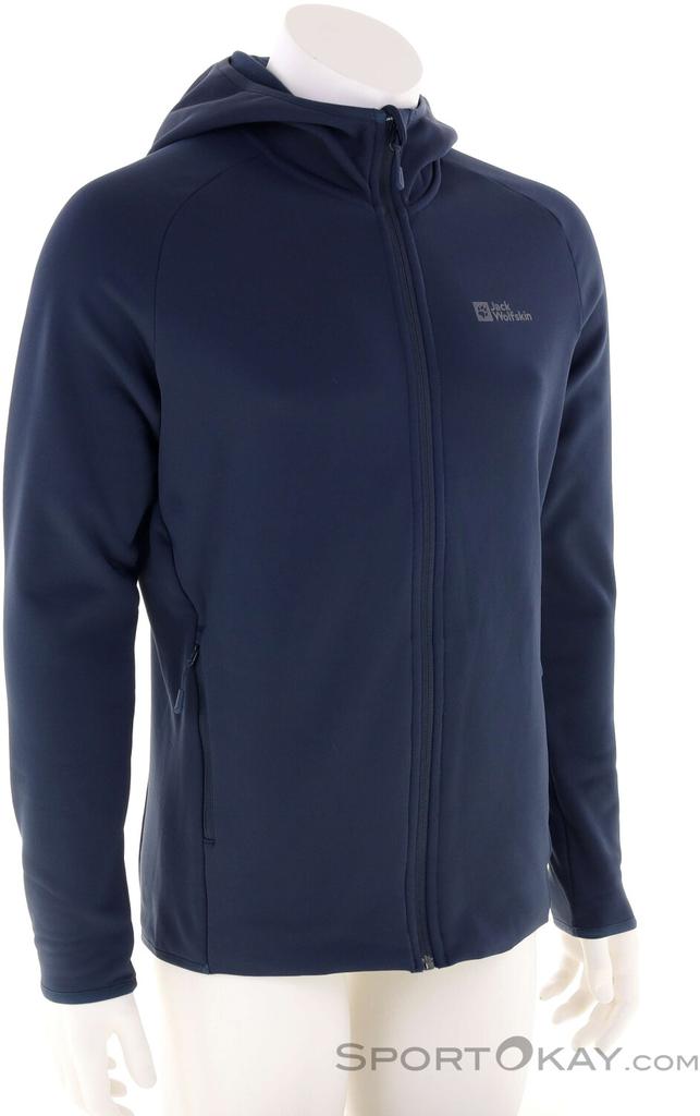 Куртка Jack Wolfskin Baiselberg Hooded Fz M night blue