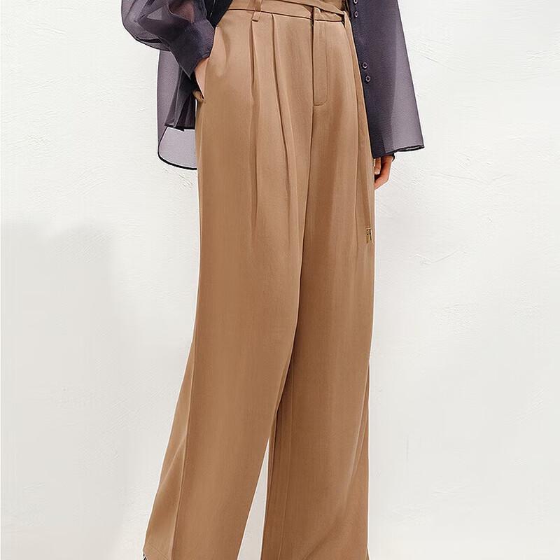 JUZI Annaco Women's Relaxed Lyocell Wide-Leg Pants