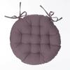 Chair Cushion 38cm Round Taupe