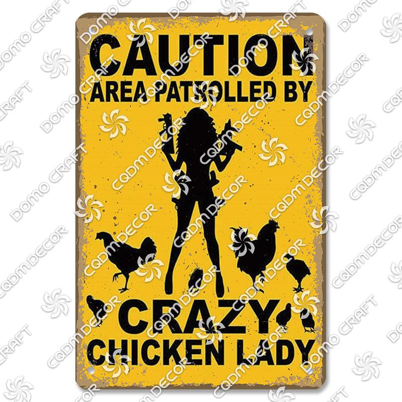 Retro Chicken Poster Metal Tin Signs Rooster Hen Eggs Metal Plate Vintage Wall Decor Club Farm Chicken Coop