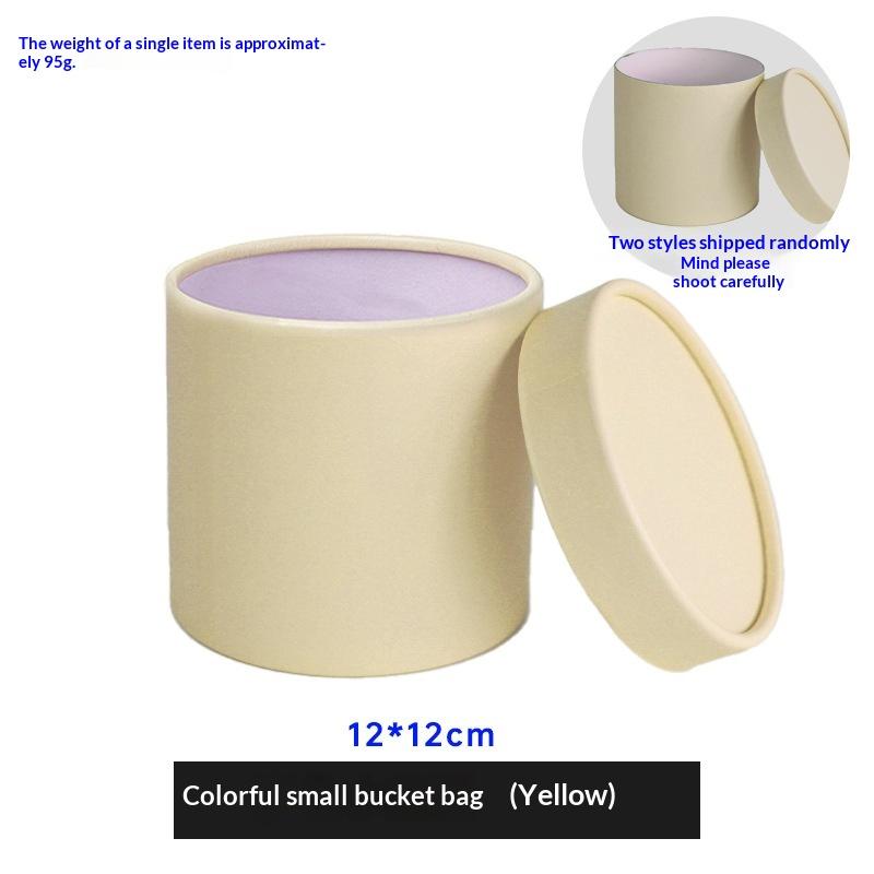 12X12Cm Στρογγυλό Κουτί Λουλουδιών Σχηματισμένο Κουτί Δώρου Διατηρημένο Μπουκέτο Κομψό Κουτί Για Γαμήλιο Πάρτι Συσκευασία Δώρου Τριαντάφυλλο Διακόσμηση