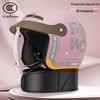 3C Certified Retro Motorcycle Helmet: All-Season Warmth, Safe for Men & Women