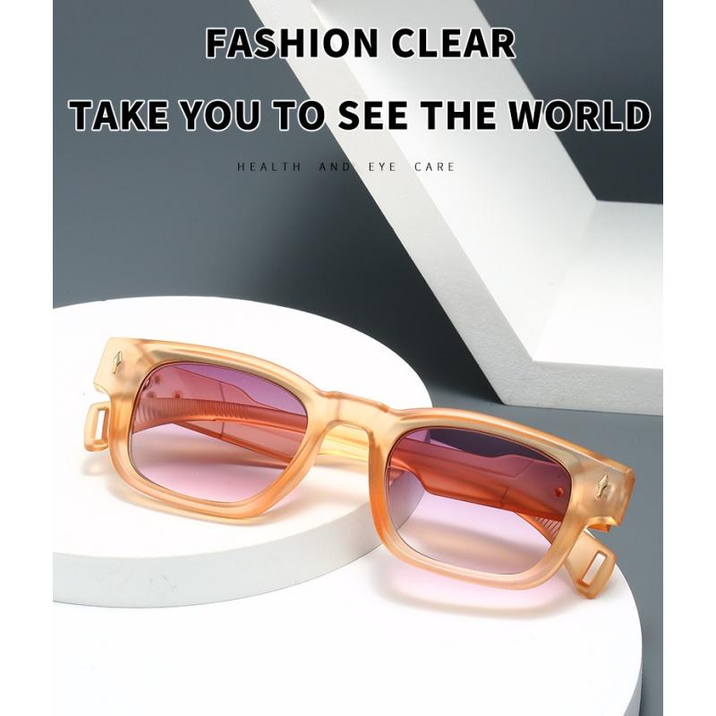 Women's Sunglasses, Men's and Women's Fashion Large-frame Square Sunglasses