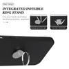 For Samsung Galaxy M15 5G Case Matte Soft TPU Back Phone Cover with Ring Holder Kickstand