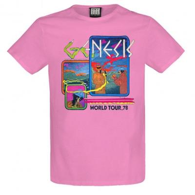 Amplified Unisex Adult World Tour 78 Genesis T-Shirt