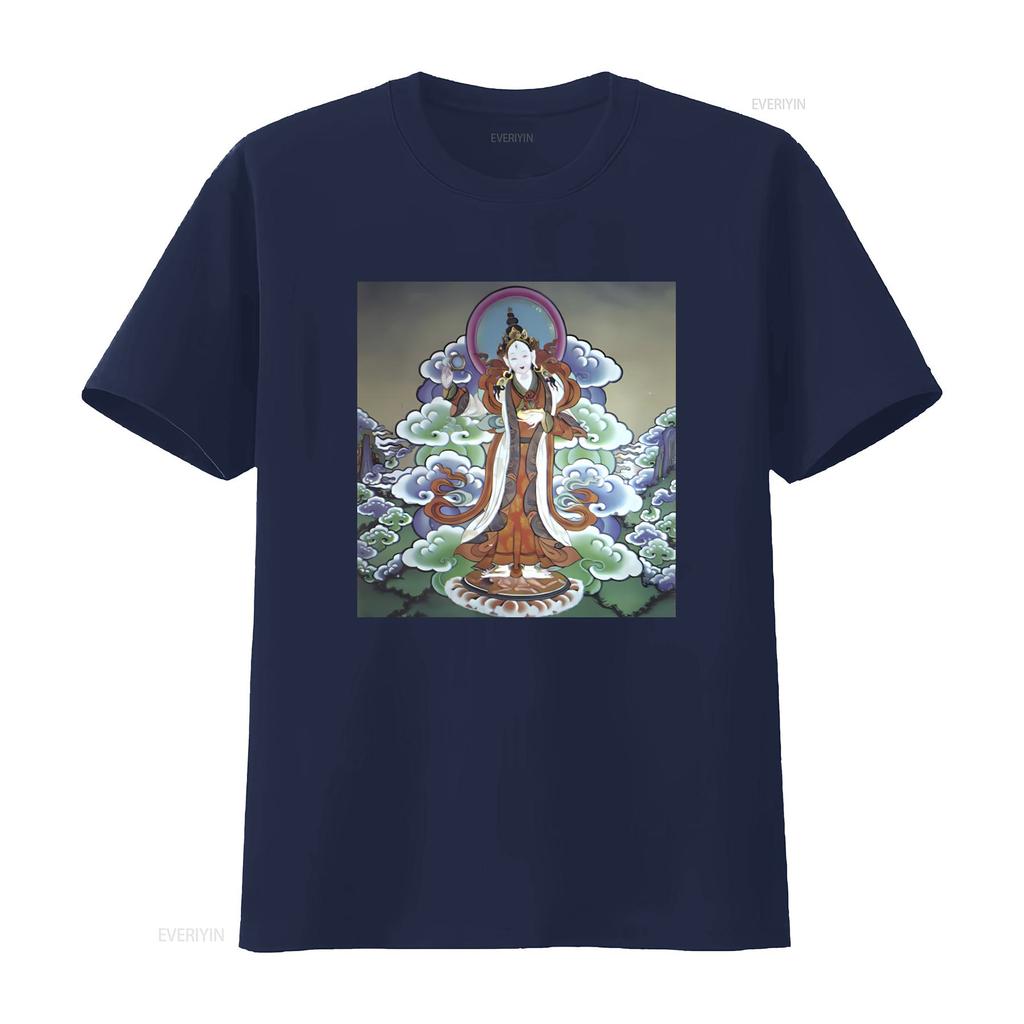 Achi Chokyi Drolma Dharma Protector Dharmapala Budha T Shirt for Fashion Casual vintage Washed Stretched homme Slightly graphic