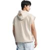 CK/Calvin Klein Logo Print Sleeveless Hoodie Men Tops Milk-White J323245-ACI