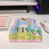 Anti-slip Cartoon Mouse Pad Thickened Keyboard Mice Mat Cute Table Mat  Office Use