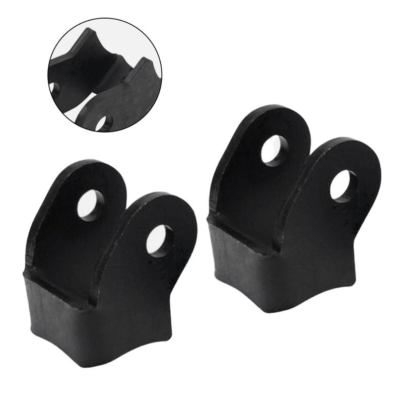 Replacement Shock Shock Bracket Shock Absorber Upgrade Black 2 Pieces Set Direct Replacement Durability Testing