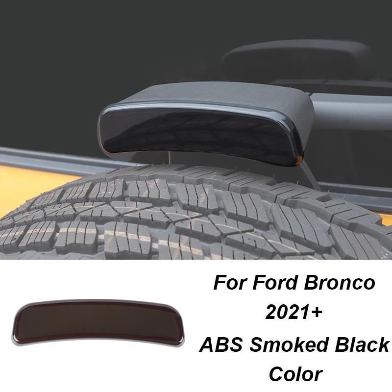 TESIN ABS Car Light Protection Cover For Ford Bronco  Up Taillight Headlight Turn Signals High Brake Lamp Hoods