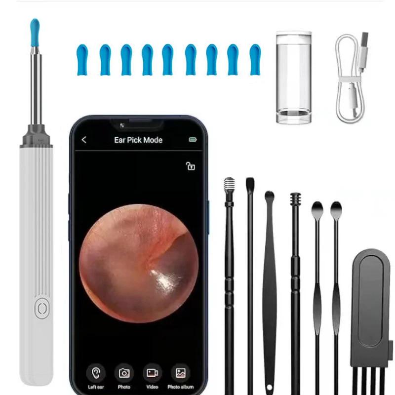 Durable And Safe Visual Ear Cleaner With Camera Led Lights 4.0Mm Lens Ear Wax Removal Tool Take Video Hd Earpick