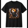 Eagle Detailed Bird Mens T-Shirt Black 100% Cotton Wildlife Printed Nature