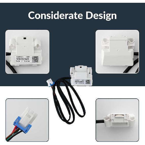 Puxyblue DC34-00025G Switch Door Lock Fit For Samsung WA50R5200AW/US WA50T5300AC/US WA54R7600AC/US Series Washing Machine Parts Replace AP6884125
