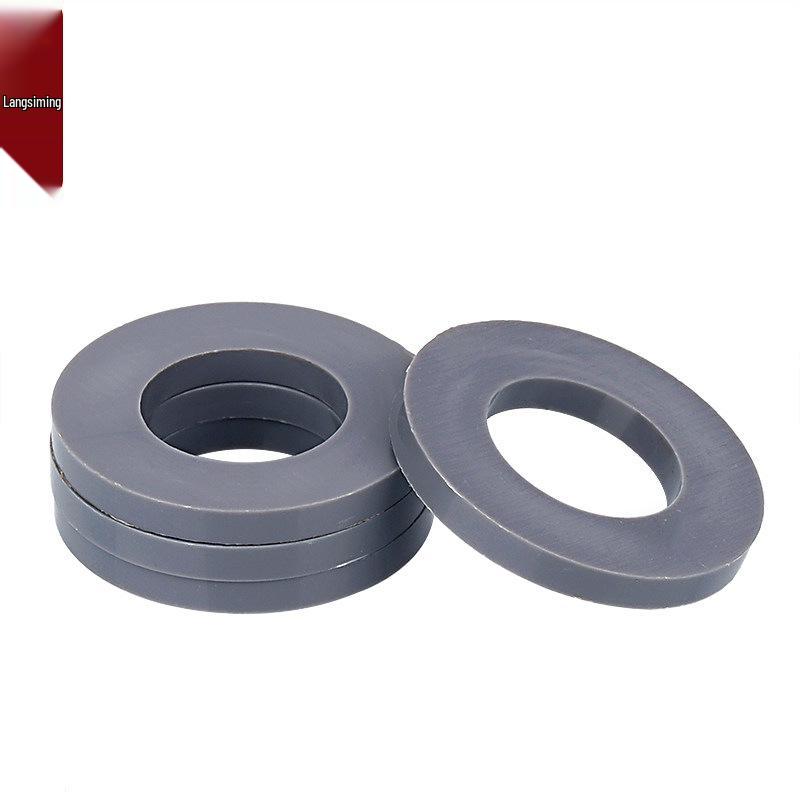 Gray PVC Flat Washer - Corrosion Resistant Plastic Gasket (M3 to M18)
